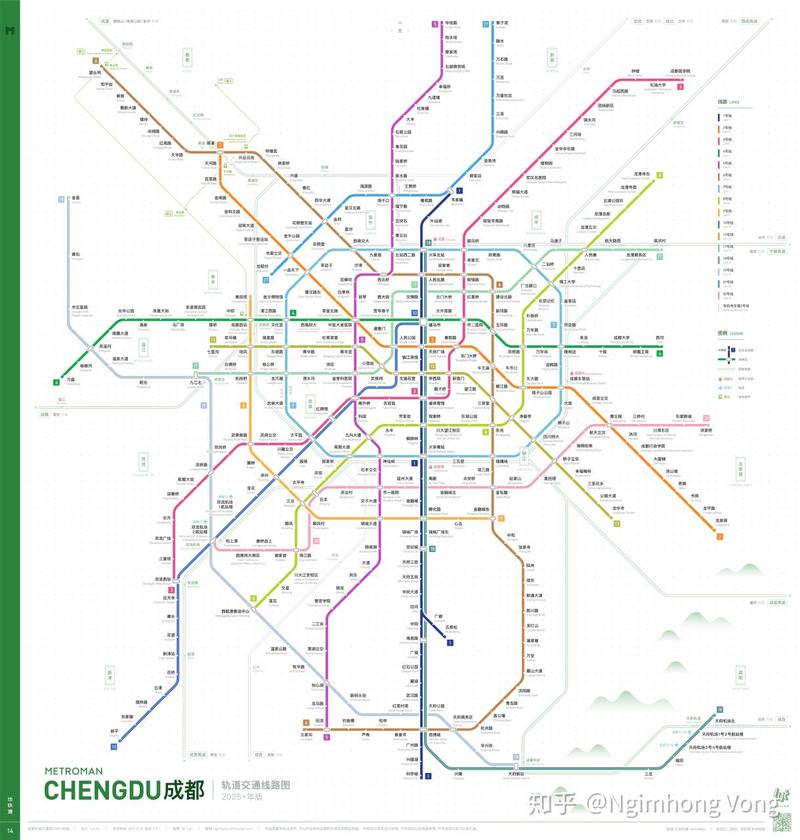 成都地铁25号线最新线路图
