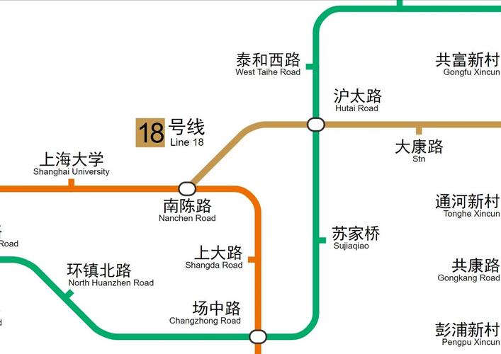 上海地铁22号线最新线路图