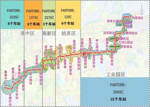 苏州5号线最新地铁线路图