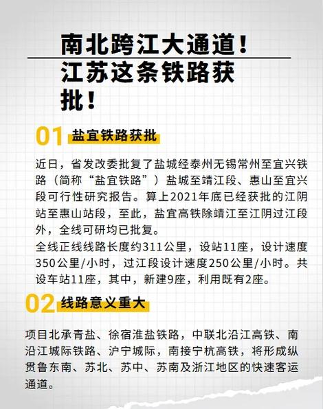 盐泰锡常宜铁路最新消息