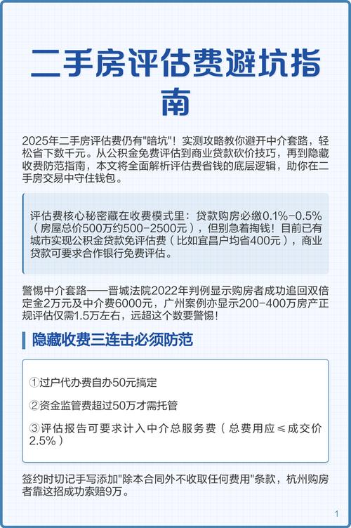 买二手房要交评估费吗