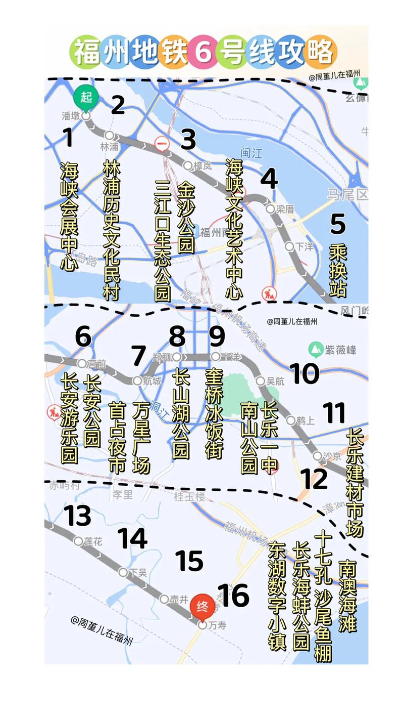 福州6号线线路图 最新