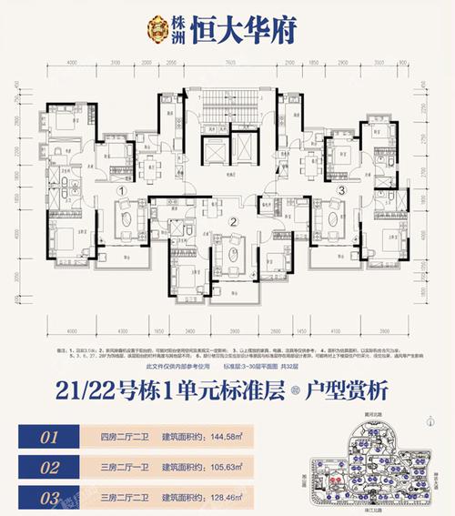 株洲市恒大华府最新房价