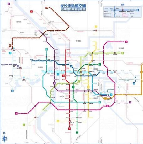长沙地铁8号线最新规划