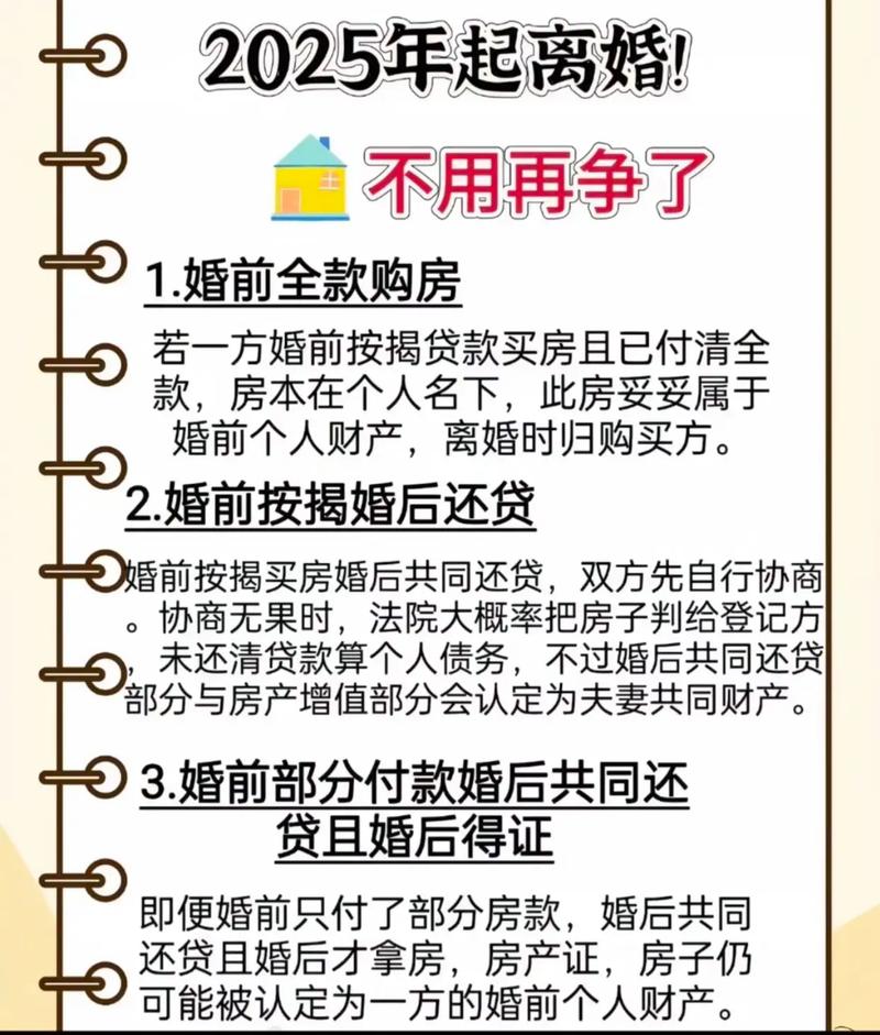 婚姻法房产分割最新规定