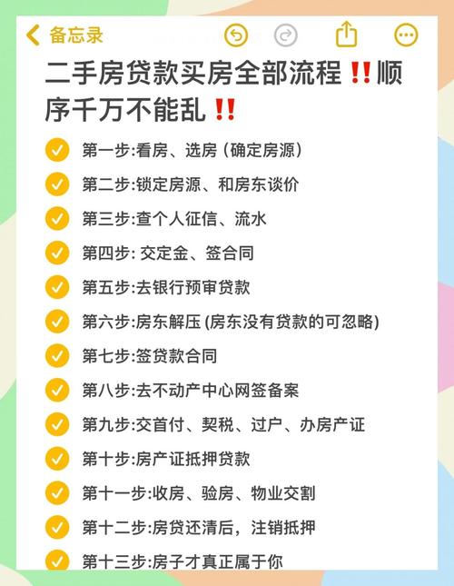 买二手房怎么按揭贷款