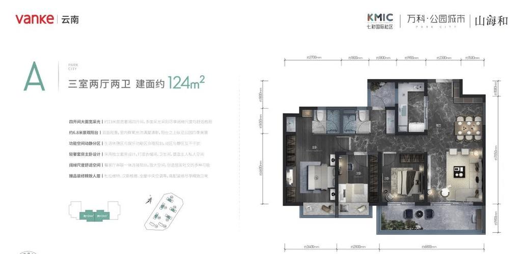 昆明万科公园里房价