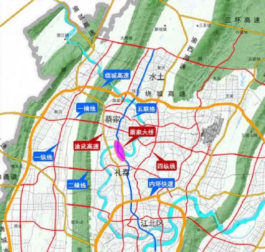 重庆蔡家最新发展规划