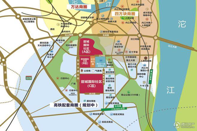 内江城南新区最新进展