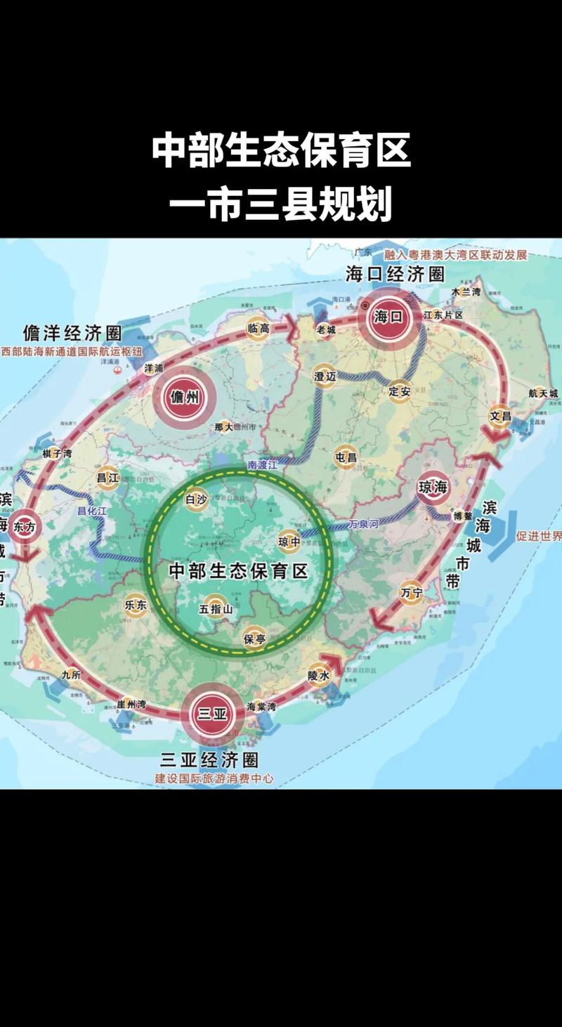 海南省最新总体规划图