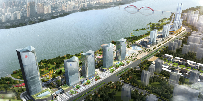 南充下中坝最新建设图