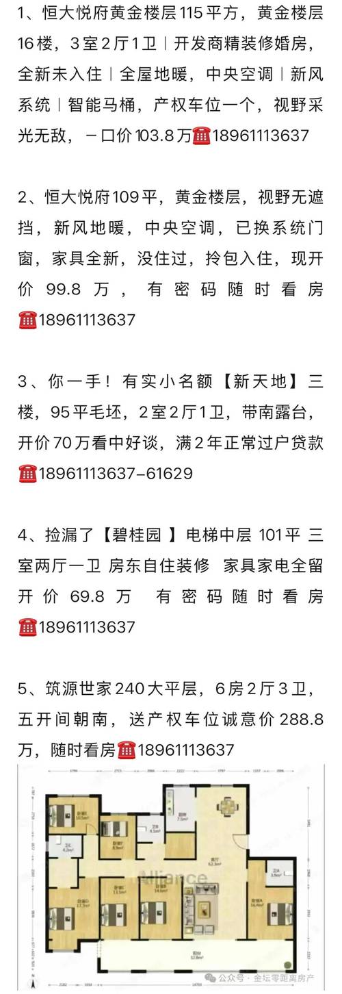 邯郸恒大悦府最新房价