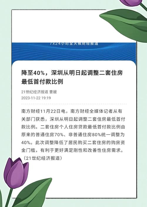 深圳二手房首付几成