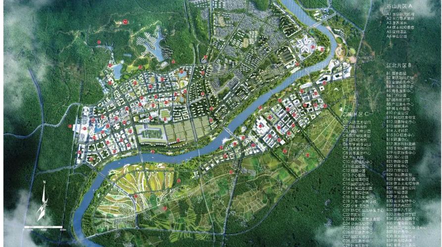 信丰工业园最新规划图