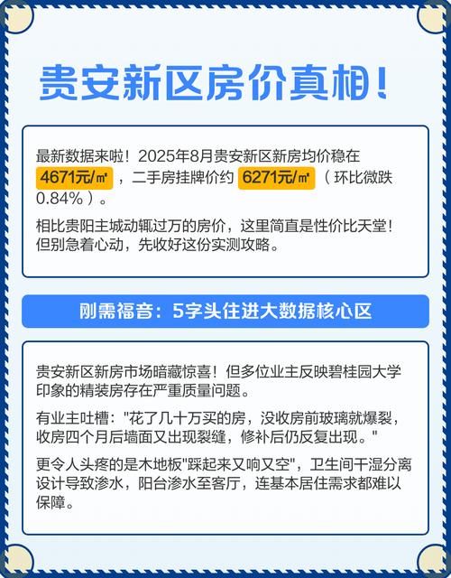 贵安新区房价最新消息