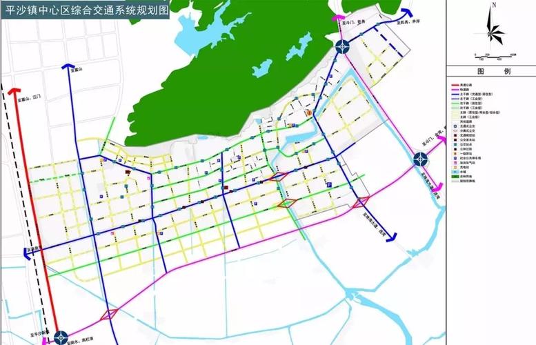 斗门最新香海路规划图