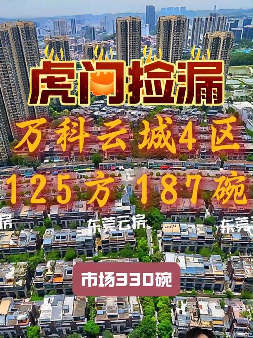 虎门万科云城最新动态