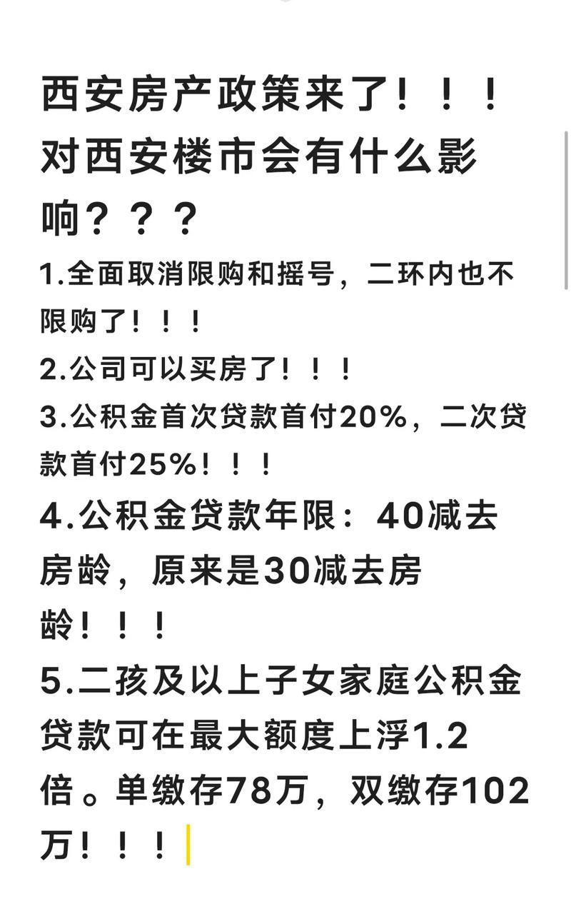 西安房价限购政策